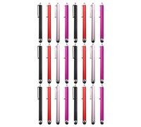 Operitacx Penna Stilo Capacitiva Portatile per Tablet e Telefono 36 Pezzi in Alluminio e Plastica, Resistente ai Graffi, per Scrivere e Disegnare sullo Schermo Colore Casuale