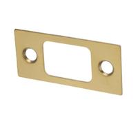 Operitacx Piastra per Serratura Design Elegante per Porte Compatibile con Serrature da Camera Sostituzione e Duratura Finitura per Aspetto Chic