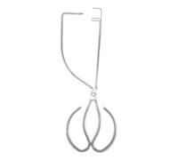 Operitacx Pinza Acciaio Inossidabile per Ceramica Strumento per Smaltatura e Modellatura Argilla Pinza Dipping per Applicazione Precisa di Smalto su Tazze e Piatti Utensile Versatile per