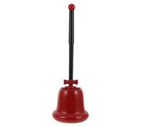Operitacx Plastica Spazzola con di Rossa Forma Campanella in Manico per Wc