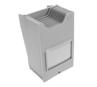Operitacx Porta Carte da Parete per Magazzino Organizer Slot per Gestione Inventario Supporto Compatto e Resistente per Supermercati Centri Logistici e Fabbriche