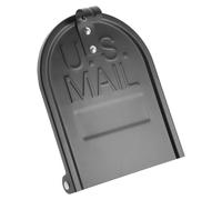 Operitacx Porta per Cassetta Postale a Colonna Sostitutiva, Nero Ferro | Chiusura Stabile, Compatibile Modelli Standard, Regolazione Precisa, Finitura Resistente al Clima
