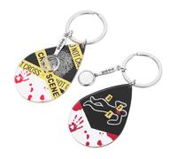 Operitacx Portachiavi Lente d Ingrandimento in Lega di Zinco e Acrilico, Accessorio Versatile e Comodo da Portare per Feste di Halloween e Serate in Costume Atmosfera Misteriosa