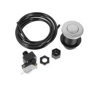 Operitacx Pulsante Acciaio Inox per Trituratore Rifiuti e da Accessori Durevole e Facile da Installare Compatibile con La Maggior Parte Degli Smaltitori Alimentari e Lavandini