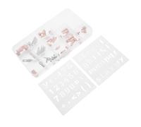 Operitacx Punte Per Incisione Punte Per Pirografo e Strumenti Per Intaglio Multifunzionali Con Stencil Adatte Per Progetti Fai Da Te in Legno e Plastica Materiali Durevoli e Facili Da Pulire