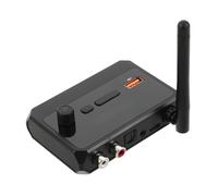 Operitacx Ricevitore Wireless con Display Digitale Adattatore Audio Ottico e Coassiale Compatibile per Stereo e PC Conversione Audio Fili e Controllo