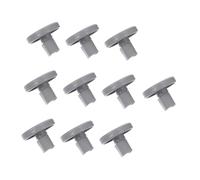 Operitacx Ruote Per La Riparazione Della Lavastoviglie 10 Pezzi Ruote Universali Pratiche E Convenienti Per La Sostituzione