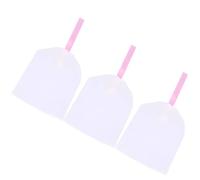 Operitacx Sacchetto Colore Casuale per Sapone 3 Pezzi di Rete Bianco in PE e Texture Confortevole Asciugatura Rapida per Pulizia Viso e Corpo per Bagno e Viaggio