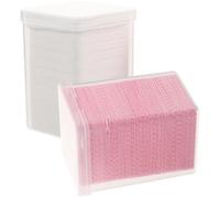 Operitacx Salviette per Unghie senza Pelucchi 2 Scatole, per Rimozione Smalto Gel e Colla Extension Ciglia, Dischetti Non Tessuto per Pulizia Flaconi e Uso Professionale