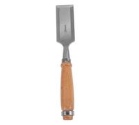 Operitacx Scalpello Piatto per Intaglio in Legno Margini Lucidati e Resistenza All'usura in Acciaio al Carbonio Medio, per Principianti nella Lavorazione e Decorazione del Legno