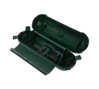 Operitacx Scatola Sicurezza per Prolunga Esterna Custodia Verde per Elettrici Protezione Resistenti Allacqua per Fili e Spine Facile Installazione per Luci Natalizie e Uso