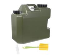 Operitacx Secchio Acqua da Viaggio 18l in PE Rubinetto per Auto | Verde, Manico Integrato, Uso Barbecue e Attività All'aperto, Struttura Compatta