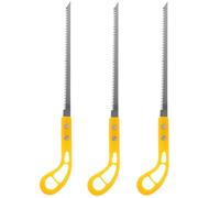 Operitacx Seghetto Manuale Mini Portatile da Falegname 3 Pezzi Impugnatura Antiscivolo per Potatura Alberi e Lavorazione Legno Artigianale Giapponese per Giardinaggio