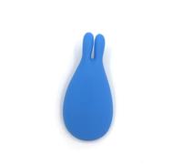 Operitacx Segnacalici in Silicone a Forma di Coniglio 3 Pezzi Marcatori Bicchieri per Identificare Calici Vino Facili da Pulire per Feste e Occasioni Speciali Colore Casuale