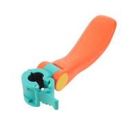 Operitacx Sella Pieghevole per Monopattino, Supporto Robusto, Arancione | Cuscino Ergonomico in Plastica, Installazione Rapida, Struttura Portante Elevata, per Avventure All'aperto