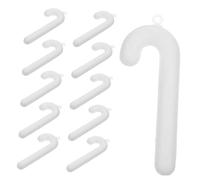 Operitacx Set 10 Decorazioni Natalizie Stampelle in Schiuma da Appendere, Addobbi per Albero di Natale e Finestre, Decorazioni da Festival Resistenti e Colorate per Casa e Cameretta Ragazze