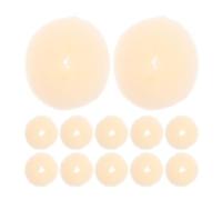 Operitacx Set 12 Pezzi Strumento per Chignon per Chioma, Ciambella per Chignon Beige 9cm, Accessori per Chioma Raccolti per Donne, per Yoga, Feste e Uso Quotidiano