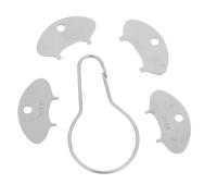 Operitacx Set 4 Chiavi Aeratore Rubinetto in Acciaio Inox, Attrezzi per Rimozione Aeratori Lavello e Bagno, Utensili in Metallo per Manutenzione Rubinetti Domestici e Professionali