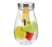 Operitacx Set 4 Spugnette Make Up Morbide a Forma di Frutti 4 Pezzi, Funzioni per Uso Asciutto e Bagnato, Adatte per Viaggi e Uso Domestico, Forme Fragola, Avocado e Limone
