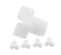 Operitacx Set 5 Pezzi Supporti Guida per Sedie a Rotelle, Parti di Ricambio Resistenti All’usura, Installazione Rapida per Accessori Sedili ad Uso Quotidiano