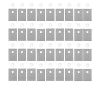 Operitacx Set Dissipatore To-220 Con Cuscinetti Isolanti in Silicone Termico, Pad Per Conduzione Del Calore e Fogli Termici Per Raffreddamento Componenti Elettronici