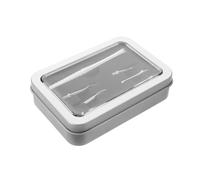 Operitacx Set Spingi Cuticole in Metallo a Doppia Estremità, Tronchesi per Cuticole e Strumenti per Manicure Professionale, Kit Completo per Cura Unghie a Casa e Salone, Facile da Pulire,