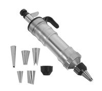 Operitacx Siringa per Crema in Acciaio Inox 1 Pz Bocche Staccabili, Utensile per Decorare Dessert e Kit per Dolci, Accessorio per Utensili Pasticceria e Panificazione