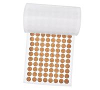 Operitacx Soft Cork Pads Adhesive Roll Self Stick Furniture Bumpers Non Slip Surface Protectors Noise Reduction Durable Cork Dots For Scratch Prevention