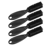 Operitacx Spazzola per Taglio Chioma Set 4 Pezzi in Nylon Morbido Pulitore per Tagliacapelli Spazzola per Styling Sfumata e Conica per Impiego Professionale e Domestico