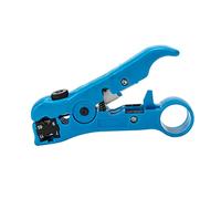 Operitacx Spelafili strumento compressione spelacavi per coassiali spellafili adatto Blu