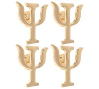 Operitacx Spilla Psicologo in Lega Set 4 Pezzi Simbolo Psicologia Greco, Spille da Bavero Decorative per Uomo e Donna, Accessori Eleganti per Ufficio, Scuola e Viaggi