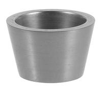 Operitacx Stampo in Grafite per Fusione Metalli Conica Diametro 35 Mm, Lingottiera Resistente per Analisi Scientifiche e Gioielli, Adatto per Didattica e Sperimentazione dei Metalli