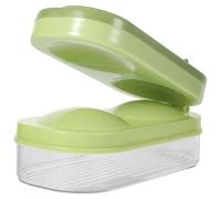Operitacx Stampo per Ravioli Riutilizzabile in Pp Design Ergonomico e Scatola di Conservazione Integrata, Facile da Pulire, i Dumpling
