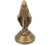 Operitacx Statua Decorazione da Tavolo della Beata in Ottone Resistente e Design Realistico per Casa e Ufficio