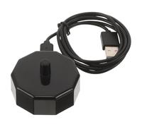 Operitacx Stazione di Ricarica per Spazzolino Elettrico Compatibile con Base USB con Cavo Rinforzato Antiscivolo per Bagno e Viaggio Accessorio di Ricarica Stabile e Durevole