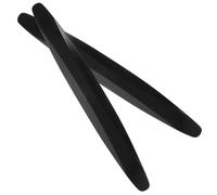 Operitacx Strisce Protettive Anticollisione per Portiere Auto 2 Pezzi in Pu Nero Autoadesive Facili da Installare Design Moderno per Protezione Bordi e Paraurti
