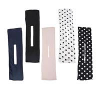 Operitacx Strumenti per Chignon 5 Pezzi, Creatore di Bigodini Pigri Flessibile, Modellatore per Ciambelle Chioma Fiocco, Accessori per Acconciature Donna per Uso Quotidiano e Cerimonie