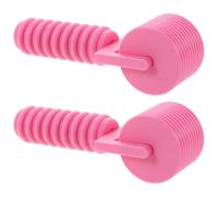 Operitacx Strumento per Pittura Strass 2 Pezzi, Rullo Pressore in Plastica Rosa per Ricamo a Diamante, Strumento di Pressatura Artigianale per Mosaici, Accessorio per Lavori Creativi