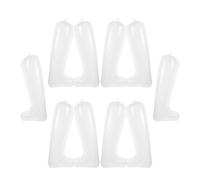 Operitacx Supporti Gonfiabili per Stivali 32 Cm in Pvc Set da 5 Paia, Modellatori per Stivali Alti per Mantenere la Forma e Prevenire Pieghe, Custodi Leggeri e Portatili per Uso Domestico