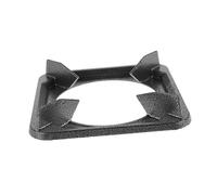 Operitacx Supporto in Ferro Nero per Fornello a Gas Antiscivolo e Bilanciamento Pentole, Accessorio Cucina per Utilizzo Domestico e Piano Cottura