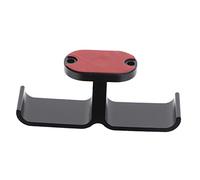 Operitacx Supporto per Cuffie Scrivania Alluminio Regolabile Doppio Porta Cuffie Sottoscrivania Adesivo e Vite Organizer Stabile Over Ear