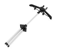Operitacx Supporto Telescopico per Stirare Vestiti Stand Portatile per Steamer con Base Antiscivolo e Robusto per Tessuti Pesanti