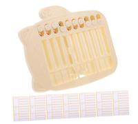 Operitacx Tabella delle Faccende per Resistente Pianificazione Attività Rimovibile Tracciatore Autodisciplina Portatile per Supporto Magnetico per Frigorifero o Lavagna
