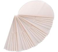 Operitacx Tappetini per Vaporiera Antiaderenti in Cotone Beige Set 30 Pezzi Facili da Pulire e Conservare, per Cucina e Cottura a Vapore