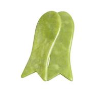 Operitacx Tavole Guasha Portatili 2 Pezzi in Pietra Liscia per Massaggi Corpo e Terapia Scraping, Strumenti per Massaggi Professionali e Personali per Benessere e Circolazione