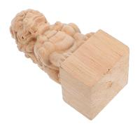 Operitacx Terminali in Legno Massello per Aste per Tende Design Elegante e Classico Stile Ponte Romano, Finiture Raffinate per Decorazione Interna della Casa