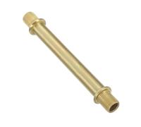 Operitacx Tubo Filettato in Rame M10 per Lampade da Parete, Palo Luce Diritto Cavo 9,3x100mm, Ferramenta Fai da Te per Montaggio e Riparazione Lampade D’interni