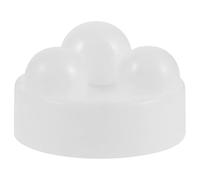 Operitacx Unità Rullo di Ricambio per Poltrona Massaggiante 3 Testine in Plastica, Sostituzione Sfera Rotante per Massaggiatore Collo e Schiena, Compatibile Sedie Shiatsu per Uso Fai da Te