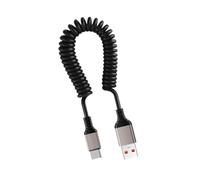 Operitacx USB Type C Super Veloce Resistente con Design Molla per Telefono Compatibile per Trasferimento