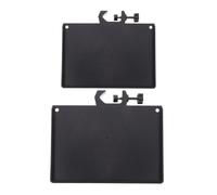 Operitacx Vassoi per Scheda Audio Microfono 2 Pezzi, Supporto a Morsetto per Asta Microfonica, Vassoio Portaoggetti Resistente Bordi Alti per Live Streaming e Studio Recording